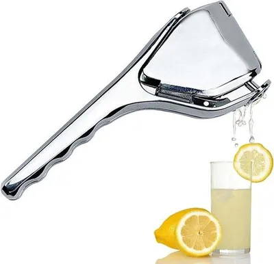 Image de Presse-agrumes manuel en acier inoxydable, diamètre 7 cm, lavable au lave-vaisselle