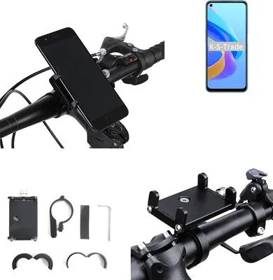 Produktbild von K-S-Trade Handyhalterung für das Fahrrad kompatibel mit Oppo A36 Halter Lenkstange Fahrradhalterung Motorrad Bike Mount Befestigung Smartphone Handy