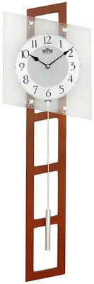 Produktbild von MPM-Quality Nantes Pendeluhr Holz Dunkelbraun 21 x 70 cm