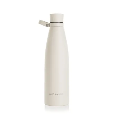 Produktbild von LARS NYSØM Trinkflasche Edelstahl | BPA-freie Isolierflasche | Auslaufsichere Wasserflasche für Sport, Fahrrad, Hund, Baby, Kinder 1000ml Buttercream