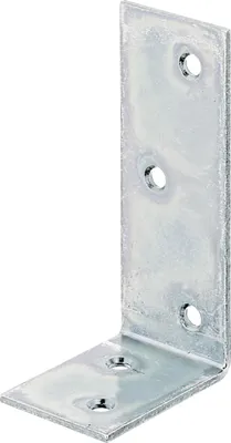 Produktbild von GAH-Alberts Balkenwinkel ungleichschenklig, Stahl, Winkelhalterung, Stahl, Galvanisch verzinkte Beschichtung, 4,5 mm, 20 Stück(e)