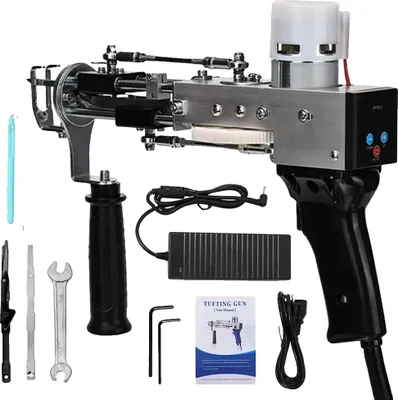 Zdjęcie produktu dla Pistolet do tuftingu, wysoka wydajność, konstrukcja przyjazna dla użytkownika, 110-220V