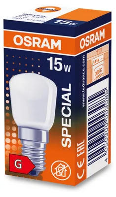 Image de OSRAM Backofen-Lampe (Verkaufseinheit: 10) E14 15W 850lm 2.700K dim 351506 4050300003085