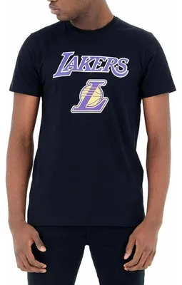 Image de T-Shirt NBA Los Angeles Lakers New Era Noir