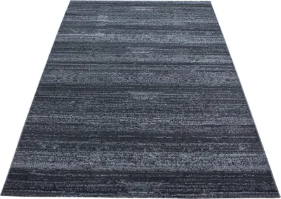 Produktbild von Teppich mit feiner Linienstruktur - perfekt für Wohnzimmer, Schlafzimmer oder Büro, Größe: 200 x 290 cm, Farbe: Grau-1