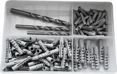 Produktbild von Vintec 209405 Dübelsortiment 163 tlg