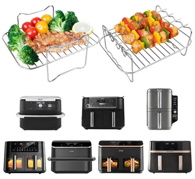 Airfryer-Zubehörset, 18-teilig, für Heißluftfritteusen