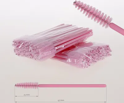 Immagine prodotto di Estensione delle ciglia pennello per ciglia pennello per mascara 100 pezzi set