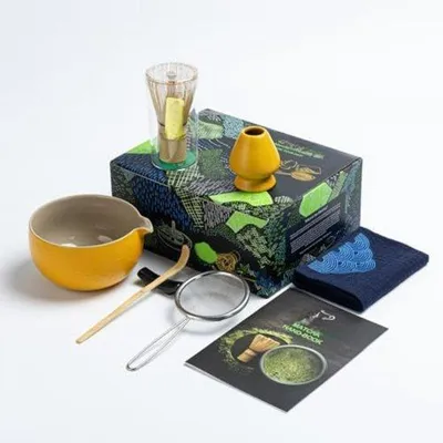 Produktbild von Famanu Matcha Set - Hochwertiges Matcha Starterkit - 7-teilig