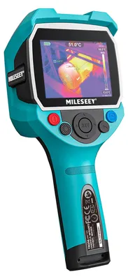 Obrázok produktu pre Teplotná kamera, ručná, s rozlíšením 256 x 192, 3,5-palcový LCD displej, vodotesnosť IP65, nabíjateľná, 6 farebných režimov, termokamera
