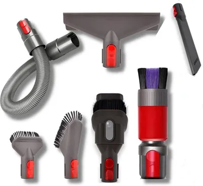 Zdjęcie produktu dla INF Suszarka bębnowa i odkurzacz do czyszczenia Dyson V15/V12/V11/ + elastyczny wąż przedłużający, szczotka do odkurzania i szczotka do odkurzania bez prowadnic