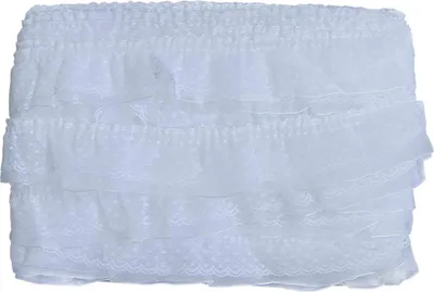 Produktbild von Spitzenrüsche 1m Rüsche Spitze Borte Meterware