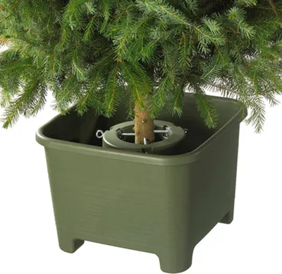 Weihnachtsbaumständer BOTANIC grün - 40cm - Für 1-9cm Stämme