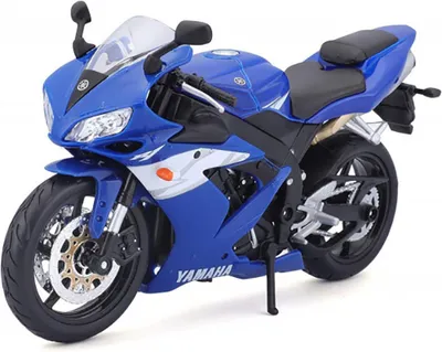 Produktbild von Maisto - Modellmotorrad - Yamaha YZF-R1 (blau, Maßstab 1:12)