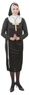 Produktbild von Kostüm Nonne für Damen Gr. S - XXXXL, Größe:XXXXL