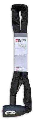 Immagine prodotto di Luchetto antifurto per bicicletta Lynx Cityline L85, colore nero, diametro 8 mm, lunghezza 85 cm