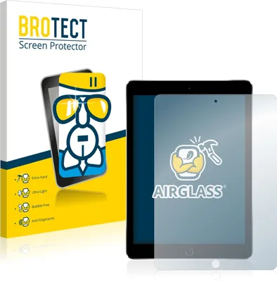 Produktbild von BROTECT Schutzglas für Apple iPad Pro 9.7" WiFi Cellular 2016 Schutzfolie Panzer Folie Glas Display Schutz klar