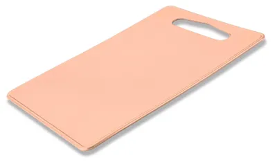 Produktbild von Fackelmann Schneidebrett aus LDPE 36 x 24 x 0,5 cm, ideal für Gemüse, Obst und Fleisch, mit Griffloch, spülmaschinengeeignet