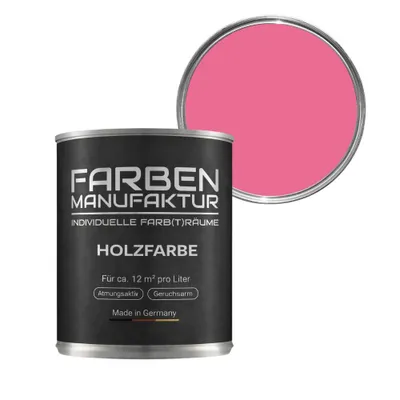 Produktbild von Holzfarbe Wetterschutzfarbe Holzlack Holzschutzlack Trendfarbe 2L - Pink