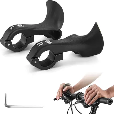 Produktbild von Fahrradgriffe ergonomisch, 22 mm, für Mountainbike, mit Druckentlastung