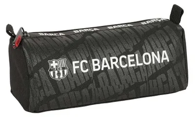 Zdjęcie produktu dla Piórnik F. C. Barcelona z zamkiem błyskawicznym i przegrodą, dla dzieci, idealny dla dzieci w wieku szkolnym, wygodny i wszechstronny, wysokiej jakości i wytrzymały.