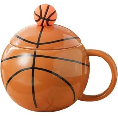 Produktbild von Kaffeetasse Keramik Basketball Design 420ml
