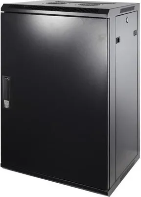 Zdjęcie produktu dla 18 Szafa serwerowa U, obudowa naścienna, z metalowymi drzwiami (WxDxH) 600 x 450 x 900 mm