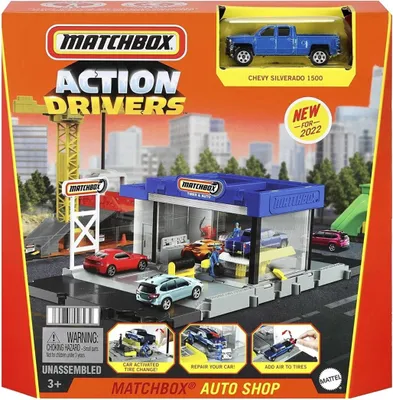 Obrázek produktu pro Matchbox Action Drivers HDL34, Auto a město, 3 rok/roky, Vícebarevný, Plast