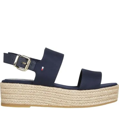 Produktbild von Tommy Hilfiger Damen Klassische Sandalen FW0FW07885 DW6 Farbe: Blau Größe: 41