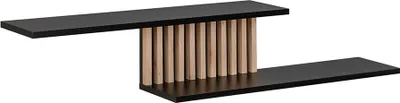 Produktbild von Wandboard, schwarz mit Hickory Eiche, CATANZARO-164