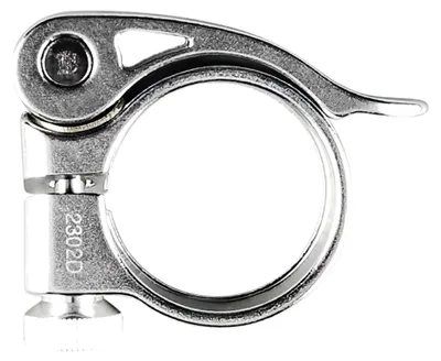 Produktbild von Tretwerk Sattelklemme silber 35 mm