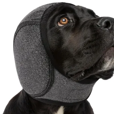 Productafbeelding van Oordoppen voor honden - waterdichte gehoorbescherming - verstelbare oorkappen