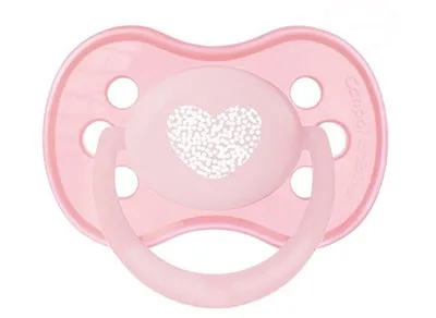Immagine prodotto di Succhietto per bambini Canpol - Pastello 18m+ - rosa