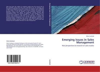 Image de Emerging Issues in Sales Management