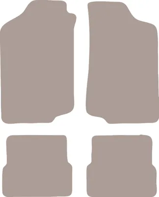Produktbild von Velours-Autoteppiche für: Volkswagen Golf II Hatchback (1983-1992) Beige