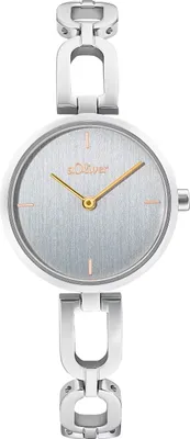 Produktbild von s.Oliver Damen Uhr Armbanduhr Edelstahl silber 2033523