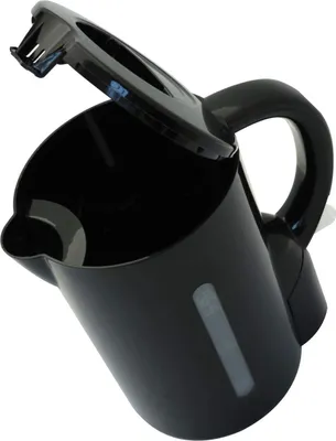 Produktbild von Wasserkocher schwarz und weiss 1,7 Liter 2200 W Reisekocher Kocher, Farbe:Schwarz
