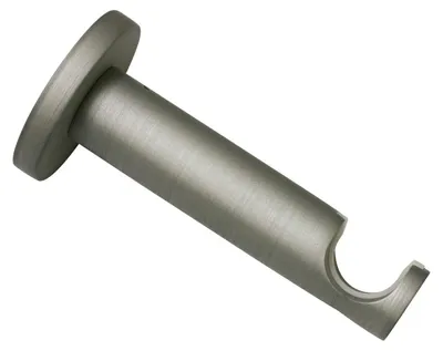 Produktbild von Gardinia Träger 1-Lauf offen für Ø 19 mm Silber 9 cm, Metall 32459