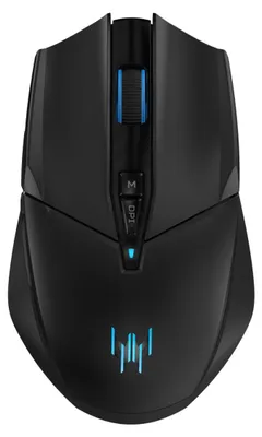 Produktbild von Acer Predator Cestus 535, Beidhändig, Optisch, RF Wireless + Bluetooth, 30000 DPI, Schwarz