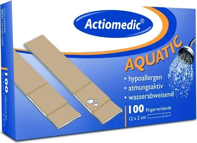 Produktbild von Actiomedic® AQUATIC Fingerverbände Maße: 12 x 2 cm Größe