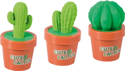 Produktbild von BRUNNEN Spitzer mit Radiergummi Kaktus