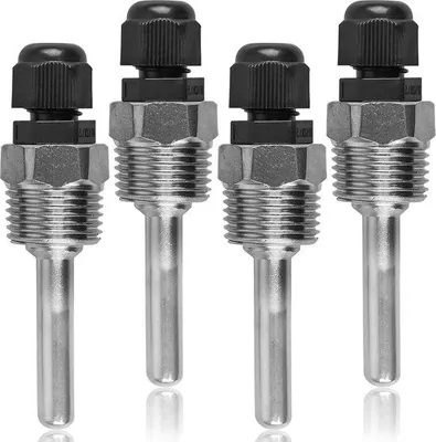 Obrázok produktu pre Nerezové ponorné puzdrá 8x50 mm so závitom G1/2 pre teplotné snímače