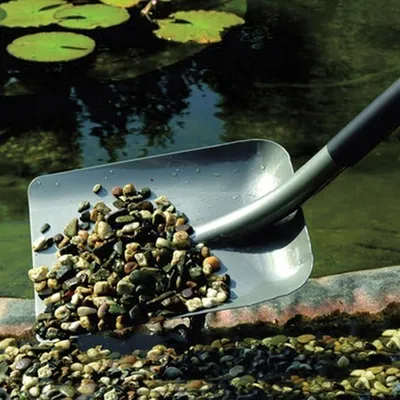 Produktbild von Fiskars Borstahl Schaufel 132 cm mit langem, ergonomischem Stiel