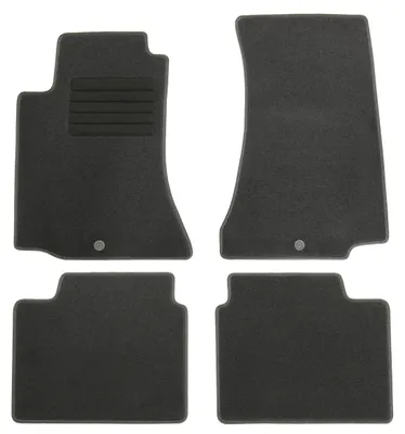 Fußmatten-Set für Opel Omega B, 04/1994-06/2003, 4-teilig, Schwarz