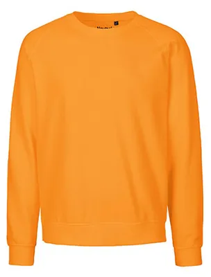 Image de Neutral O63001 | Sweatshirt unie / 100% coton équitable - Couleur : Okay Orange - Taille : XL