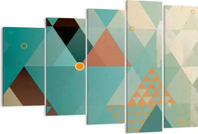 Produktbild von Bild auf Leinwand - Leinwandbild - Abstraktion modern - 150x100cm - Wand Bild - Wanddeko - Leinwanddruck - Bilder - Kunstdruck - Wanddekoration - Leinwand bilder - Wandkunst - EG150x100-3571