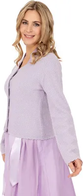 Produktbild von MarJo Damen Strickjacke VILSECK II in Flieder, Pastellgrau und Puderrosa