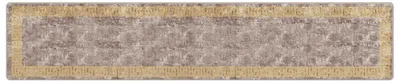 Produktbild von vidaXL Teppichläufer MARSA Grau 80 x 400 cm Polyester und PVC