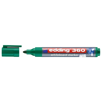 Immagine prodotto di edding 360 Whiteboard-Marker grün 1,5 - 3.0 mm - 10 Stück (4-360004)
