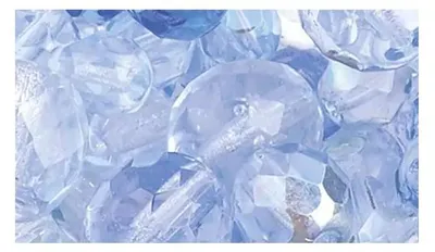 Produktbild von Knorr Prandell Glas-Schliffperlen Mix Blau